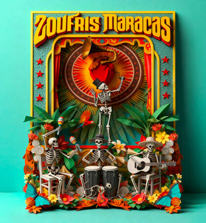 Zoufris Maracs en concert sur scène au Festi’Salon Stars’Terre, samedi 19 septembre 2026, devant un public enthousiaste